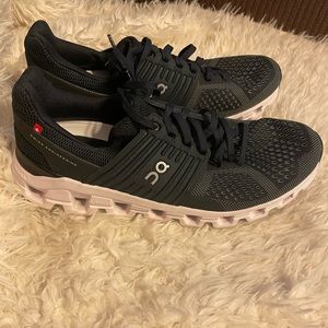 On Running Black Athletic Shoes